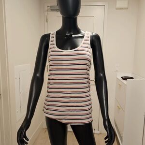 Universal Thread Blue, White and Red Tank Top